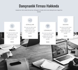 Danışmanlık Firması Hakkında - Premium Şablon