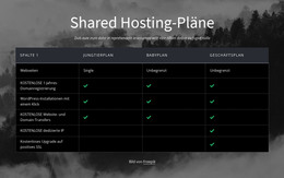 Shared-Hosting-Pläne Soundeffekte