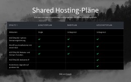 Shared-Hosting-Pläne - HTML Builder Drag And Drop