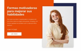 Cómo Mejorar Tus Habilidades: Página De Destino Profesional Personalizable
