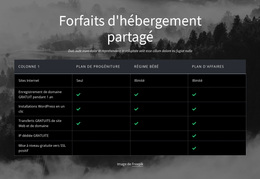 Thème WordPress Le Plus Créatif Pour Forfaits D'Hébergement Partagé