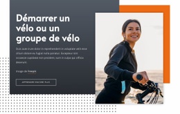 Concepteur De Site Web Pour Créer Un Groupe Cycliste