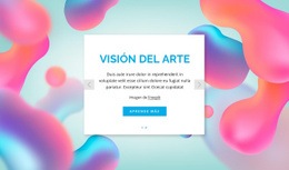 Página De Inicio Del Sitio Web Para El Equipo Creativo