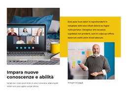 Nuove Conoscenze E Abilità - Pagina Di Destinazione Dell'E-Commerce