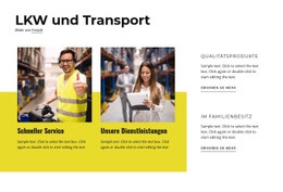 LKW Und Transport - Builder HTML