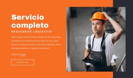 Proveedor Logístico - Página De Destino Personalizada