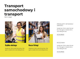 Transport I Transport - Wyświetl Funkcję E-Commerce