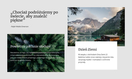 Podróż Po Świecie Szablon Witryny Sieci Web