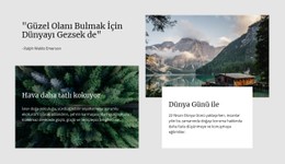 Dünya Turu E-Ticaret Web Sitesi