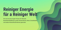 Sauberere Energie Für Die Welt - Kostenloses CSS-Theme