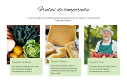 Frutas De Temporada - Creador De Sitios Web Moderno