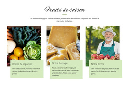 Fruits De Saison - Thème WordPress Polyvalent