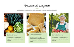 Frutta Di Stagione - Modello HTML Gratuito