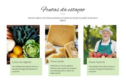 Frutas Da Estação – Página De Destino Para Qualquer Dispositivo