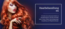 Haarbehandlungen – Kostenloses Professionelles Joomla-Template