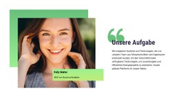 Unsere Aufgabe - Einfacher Website-Builder