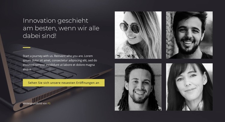 Wir sind Brainstorming und Schöpfer Website design