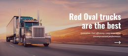 Oval Trucks Templates Html5 Responsive Free
