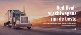 Ovale Vrachtwagens - Responsief Websiteontwerp