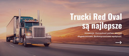 Owalne Ciężarówki - Strona Z Możliwością Pobrania Szablonu HTML