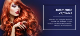 Tratamentos Capilares Modelo HTML5