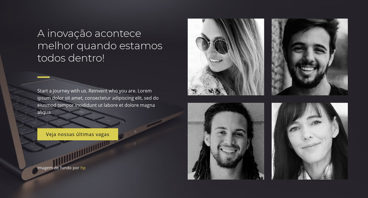 Somos brainstormers e criadores Template Joomla