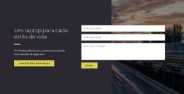 SEO Da Página De Destino Para Um Laptop Para Cada Estilo De Vida