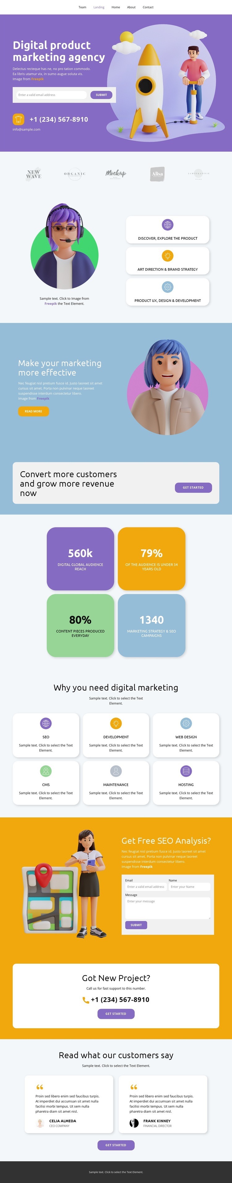 Satisfaction rate Webflow Template Alternative