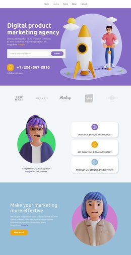 Satisfaction Rate - Professional Website Template