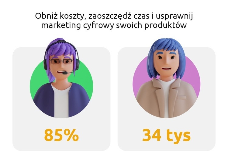 Oszczędzaj czas Makieta strony internetowej