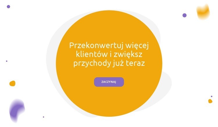 Ogranicz marketing Szablon jednej strony