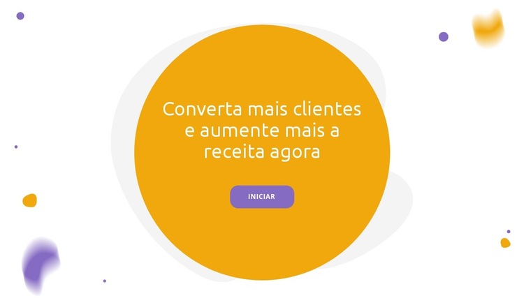 Reduza o marketing Modelo de site