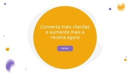 Reduza O Marketing - Inspiração De Modelo De Uma Página