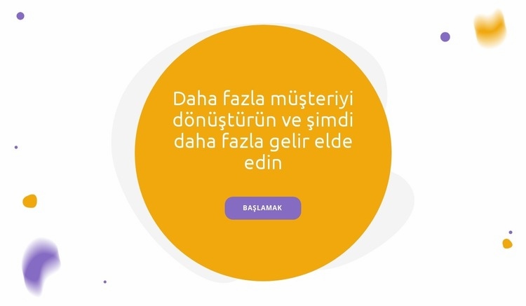 Pazarlamayı azaltın Web Sitesi Mockup'ı