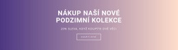 Kupte Si Naši Novou Podzimní Kolekci – Prémiová Šablona