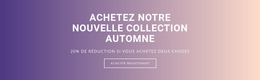 Achetez Notre Nouvelle Collection D'Automne - Modèle Joomla Professionnel Gratuit