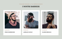 Barbieri Del Moderno Barbiere - HTML Builder