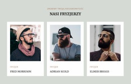 Fryzjerzy Nowoczesnego Salonu Fryzjerskiego – Twórz Piękne Szablony