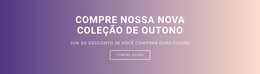 Tema WordPress Impressionante Para Compre Nossa Nova Coleção De Outono