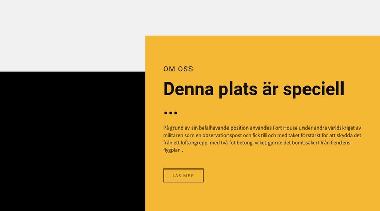 Textplats är speciell Hemsidedesign