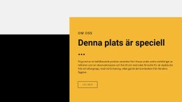 Textplats Är Speciell