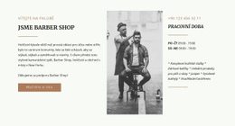 Palubní Holičství – Šablona Pro Tvorbu Webových Stránek