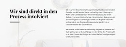 HTML-Seite Für Text Direkt Involviert Prozess