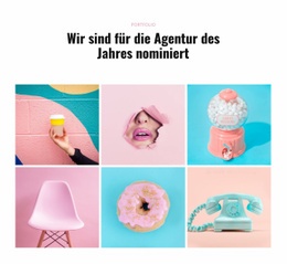 Portfolio Agentur - Kostenlose Vorlagen