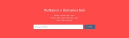 Visítanos O Llámanos #Landing-Page-Es-Seo-One-Item-Suffix