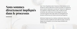 Texte Directement Impliqué Processus - Créateur De Site Web Par Glisser-Déposer