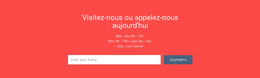 Meilleur Thème WordPress Pour Visitez Ou Appelez-Nous