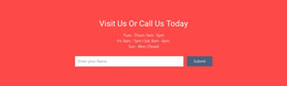 Visit Or Call Us HTML Template