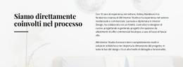 Testo Direttamente Coinvolto Nel Processo - Pagina Di Destinazione Professionale Personalizzabile