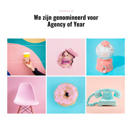 Portfoliobureau - Sjabloon Voor Websitebouwer